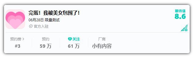 完蛋我被美女包围了手游版6月28日限量测试 限时开放第一章剧情图片1