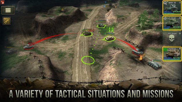 装甲时代坦克战争游戏官方最新版（Armor Age Tank Wars） v1.7.251