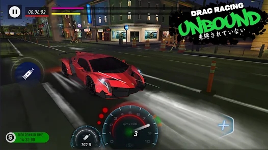 终极快感飙车中文版安卓版下载（Unbound Drag Racing Master） v1.1