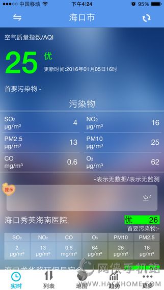 海南空气质量指数实时查询app v1.3