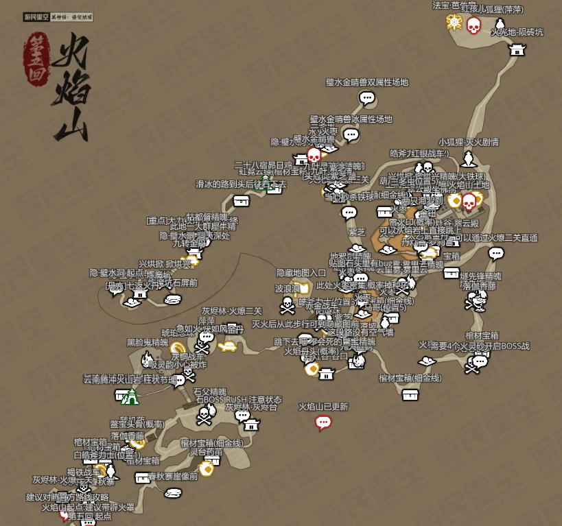 黑神话悟空新地图总汇   版本更新全区域地图路线图图片32