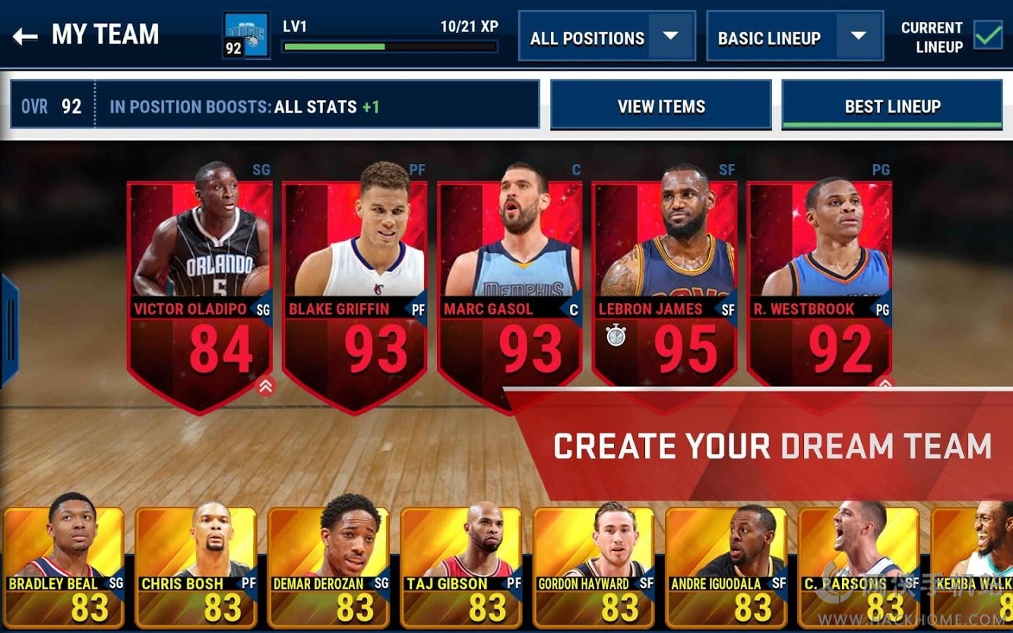 NBA LIVE Mobile手机官方免费版下载 v1.0.6