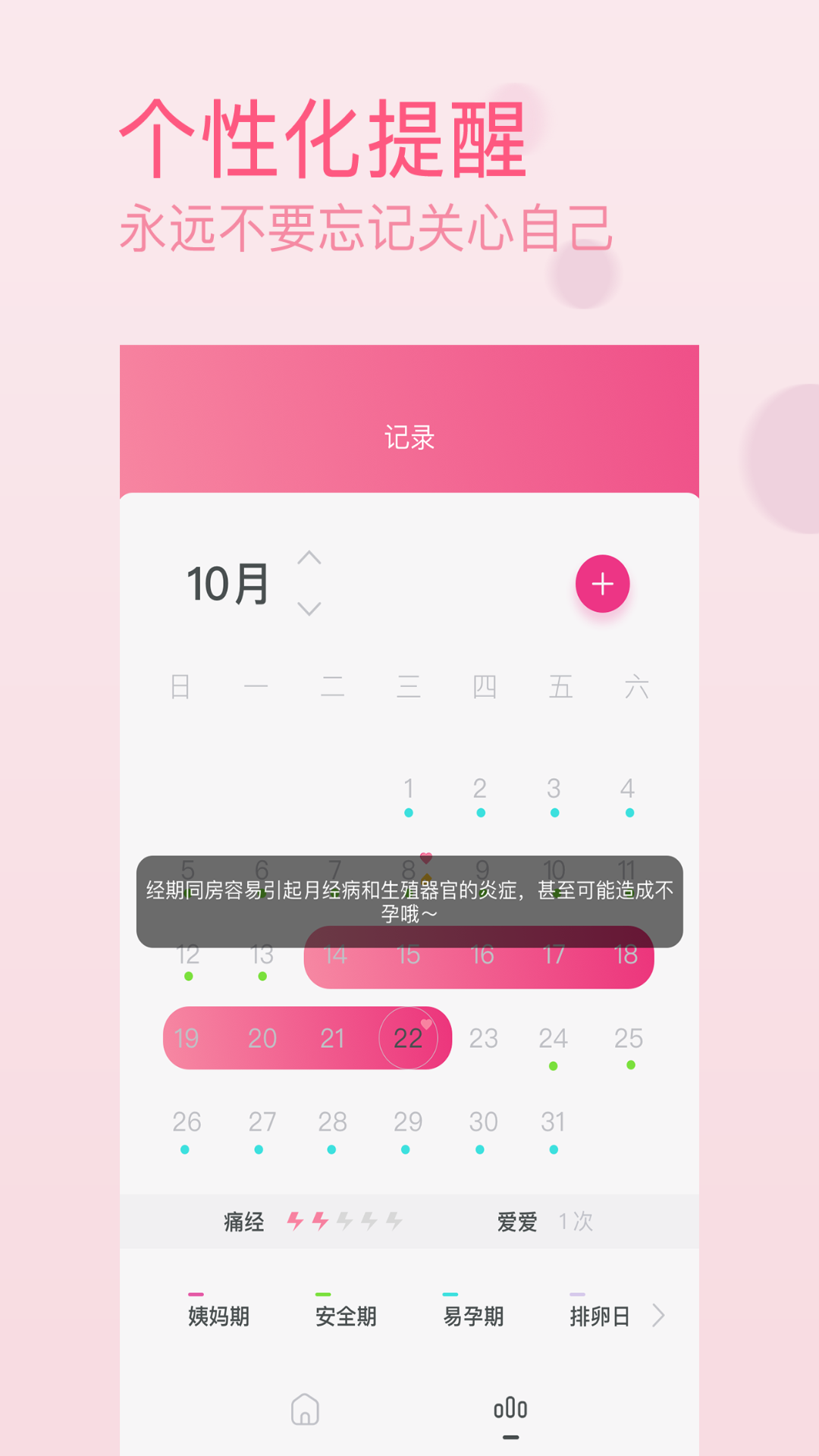 月经期排卵期助手app官方版下载 v1.4.2