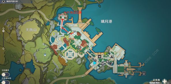 原神清心采集点3.5路线图 清心花哪里最多图片10