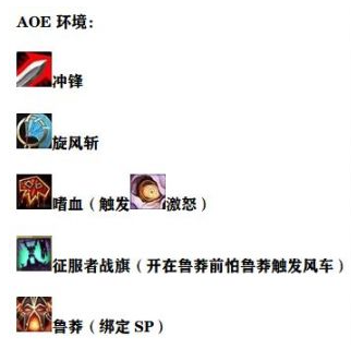 魔兽世界狂暴战怎么输出