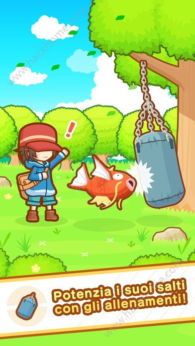 精灵宝可梦鲤鱼王溅跃游戏官方安卓版（Pokemon Magikarp Jump） v1.3.5