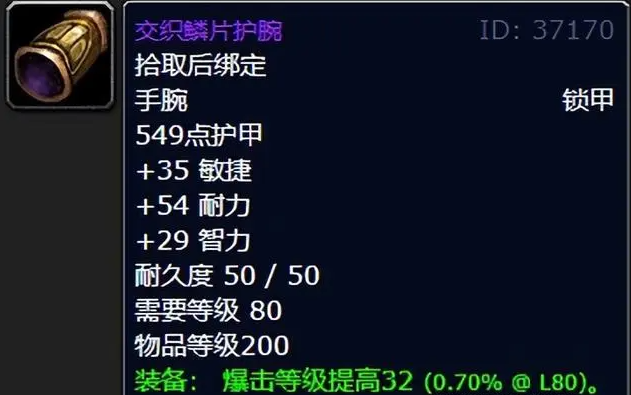 魔兽世界wlk有哪些极品猎人装备