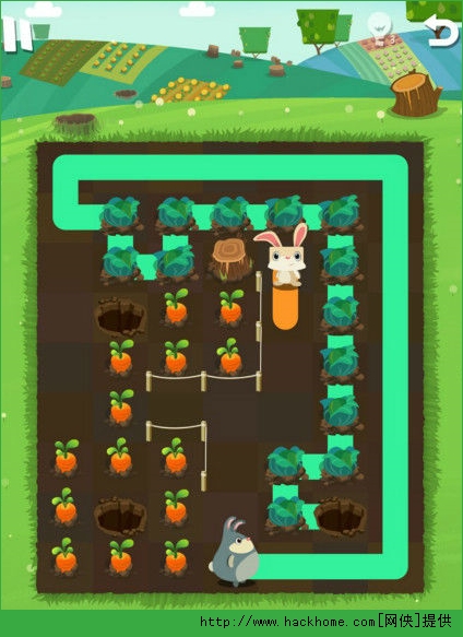 兔子复仇记（Patchmania）17关三星图文攻略​