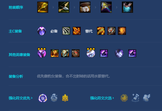 金铲铲之战星界射转豹女怎么玩