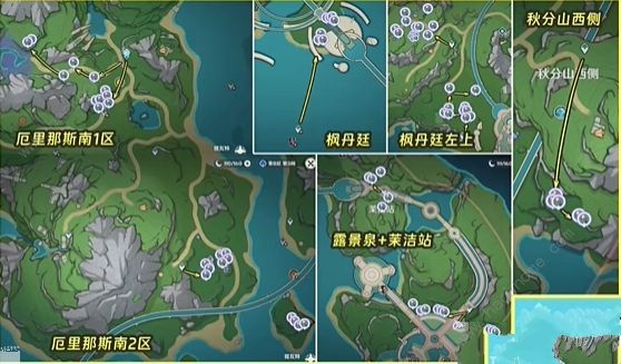 原神林尼突破材料大全 林尼突破材料采集路线图