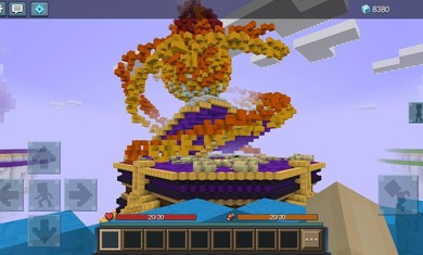 我的世界天空战争游戏安卓中文版（Sky Wars） v1.23.20.131123