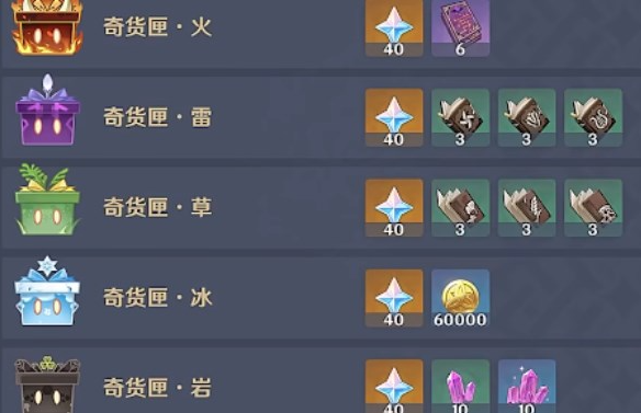 原神3.2百货奇货怎么玩