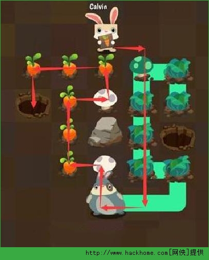 兔子复仇记（patchmania）第二章仓库里5-8通关攻略图片2