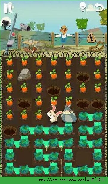 兔子复仇记（patchmania）穿过大火第56通关攻略​