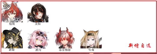 明日方舟3.5周年自选六星怎么选