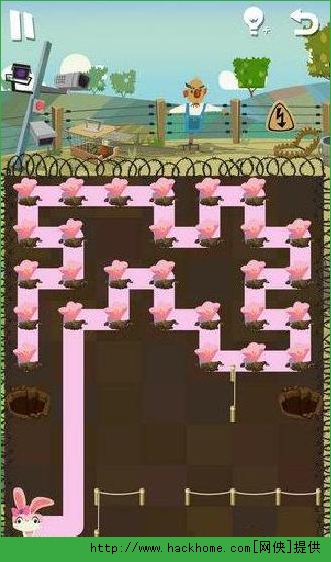 兔子复仇记（patchmania）穿过大火第54通关攻略图片3