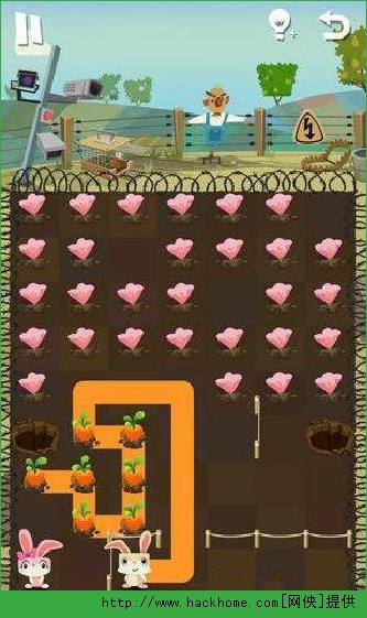 兔子复仇记（patchmania）穿过大火第54通关攻略图片2