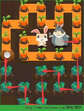 兔子复仇记（Patchmania）9-12关图文攻略图片2