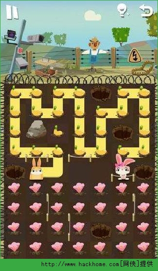 兔子复仇记（patchmania）穿过大火第55通关攻略​