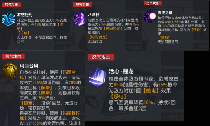 全明星激斗强势阵容有哪些