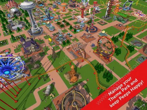 过山车大亨触摸版官方安卓手机版（RollerCoaster Tycoon Touch） v2.7.3