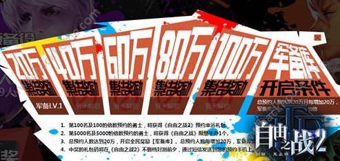 自由之战2预约礼包怎么领 预约礼包领取地址