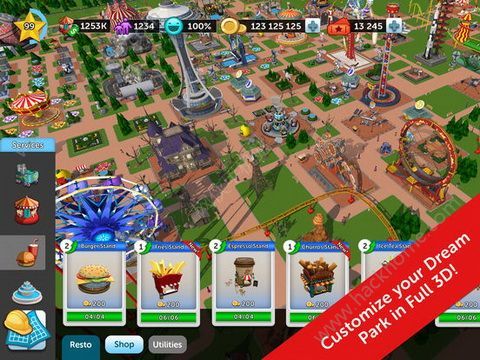 过山车大亨触摸版官方安卓手机版（RollerCoaster Tycoon Touch） v2.7.3