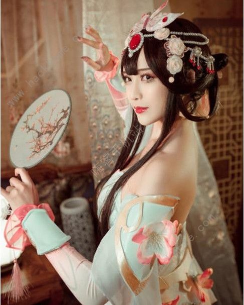王者荣耀游园惊梦Cosplay 甄姬游园惊梦Cos图图片2