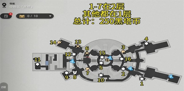 崩坏星穹铁道黑塔空间站宝箱怎么收集