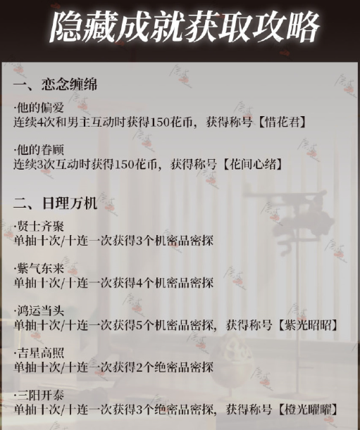 代号鸢隐藏称号有哪些