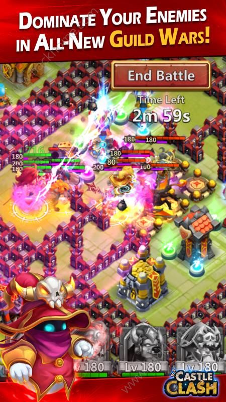 城堡冲突传奇时代游戏官方安卓版（castle clash） v1.5.2