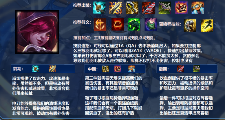 LOL手游霞怎么出装2023