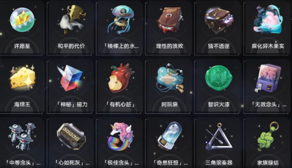 崩坏星穹铁道黄金与机械奇物怎么收集
