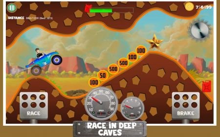 汽车爬坡越野游戏手机版（Ben Alien hill climb） v1.4