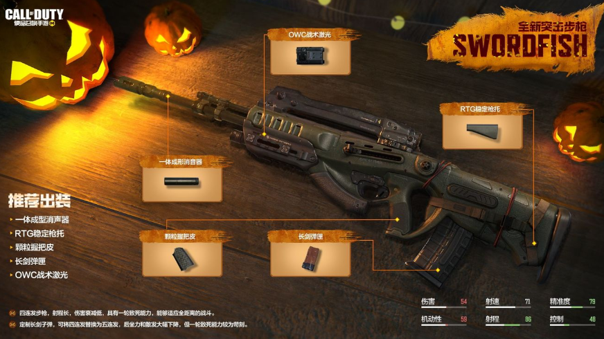 使命召唤手游Swordfish怎么样