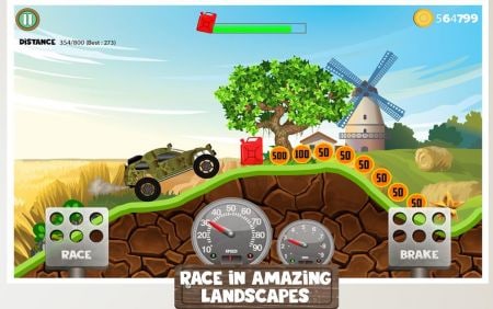 汽车爬坡越野游戏手机版（Ben Alien hill climb） v1.4