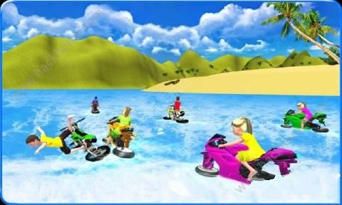 多人水上摩托车中文安卓版（Kids Water Surfing Bike） v1.1