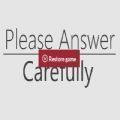 Please Answer Carefully by litrouke中文汉化版 v1.0