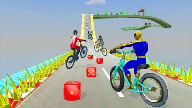 Superhero Bicycle Racing游戏安卓中文版 v1.2