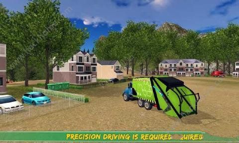 专业垃圾清理车模拟驾驶中文最新安卓版（Garbage Truck Simulator Pro） v1.2