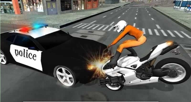 摩托越狱大逃亡游戏中文汉化版（Traffic Cop Bike Prison Escape） v1.0.2