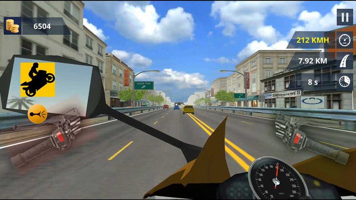 城市交通摩托骑手中文最新安卓版（City Traffic Ride） v1.0.1