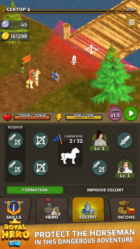 放置皇家英雄中文版安卓版下载（Idle Royal Hero） v1.1.2