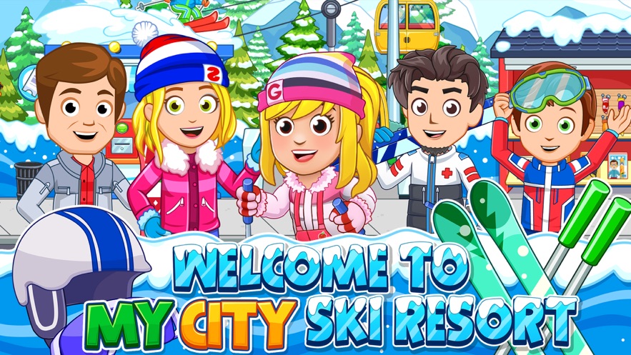 我的城市滑雪场完整版最新安卓版（My City Ski Resort）图片2