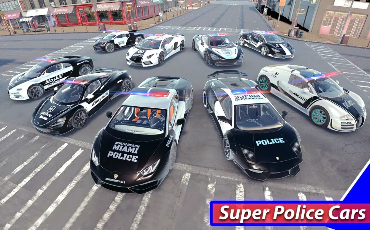 超级警车的追击中文版游戏下载（Police Car Driving Games 3D） v1.8