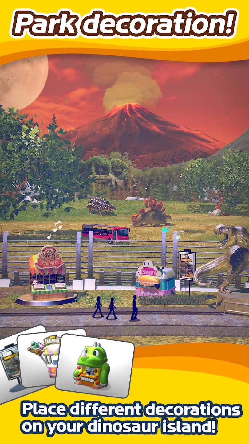 恐龙公园大亨恐龙崛起安卓版游戏下载（Dino Tycoon Raising Dinosaurs） v1.8