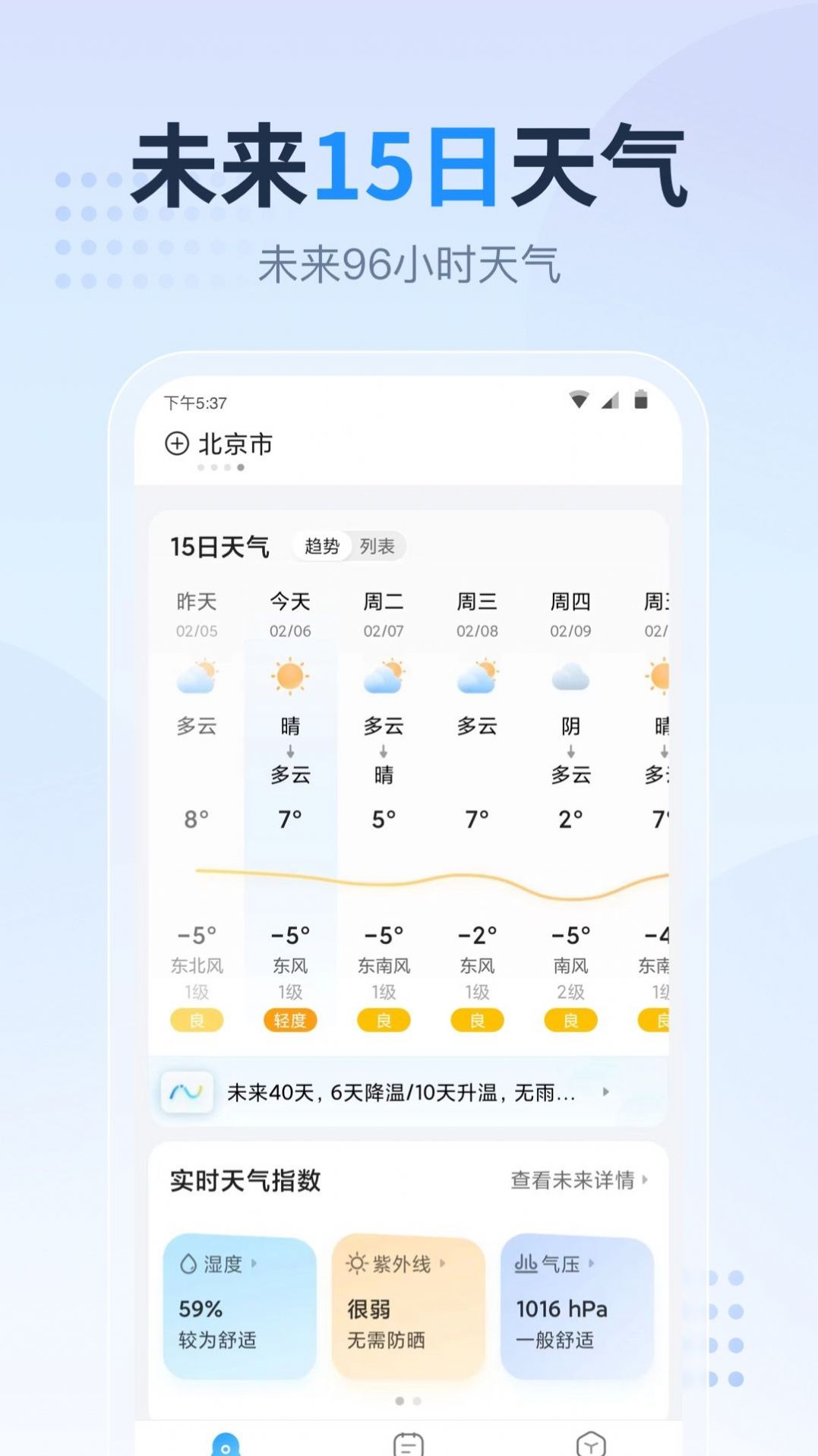 广东本地天气预报app手机版下载 v1.0.0