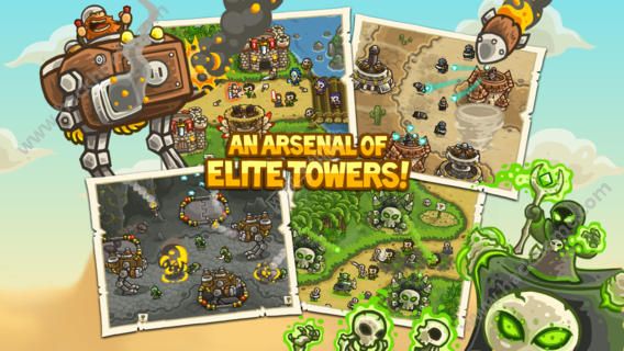 王国保卫战2前线英雄版官方安卓版（Kingdom Rush Frontiers）（含数据包） v2.6.4