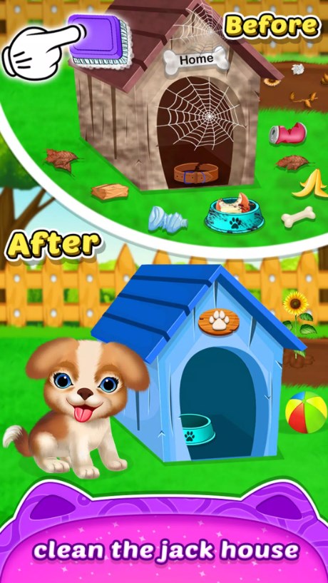 宠物护理沙龙中文版安卓版下载（Puppy Salon Daycare Rescue） v4.8