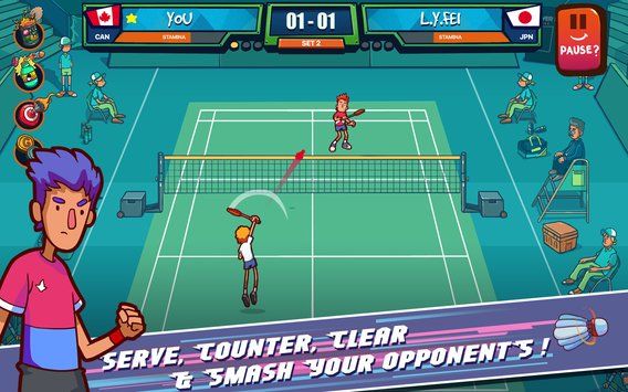 超棒羽毛球中文安卓版（Super stick badminton） v1.0.2